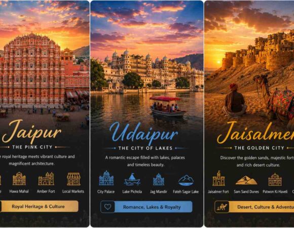 Jaipur Udaipur Jaisalmer Tour Package