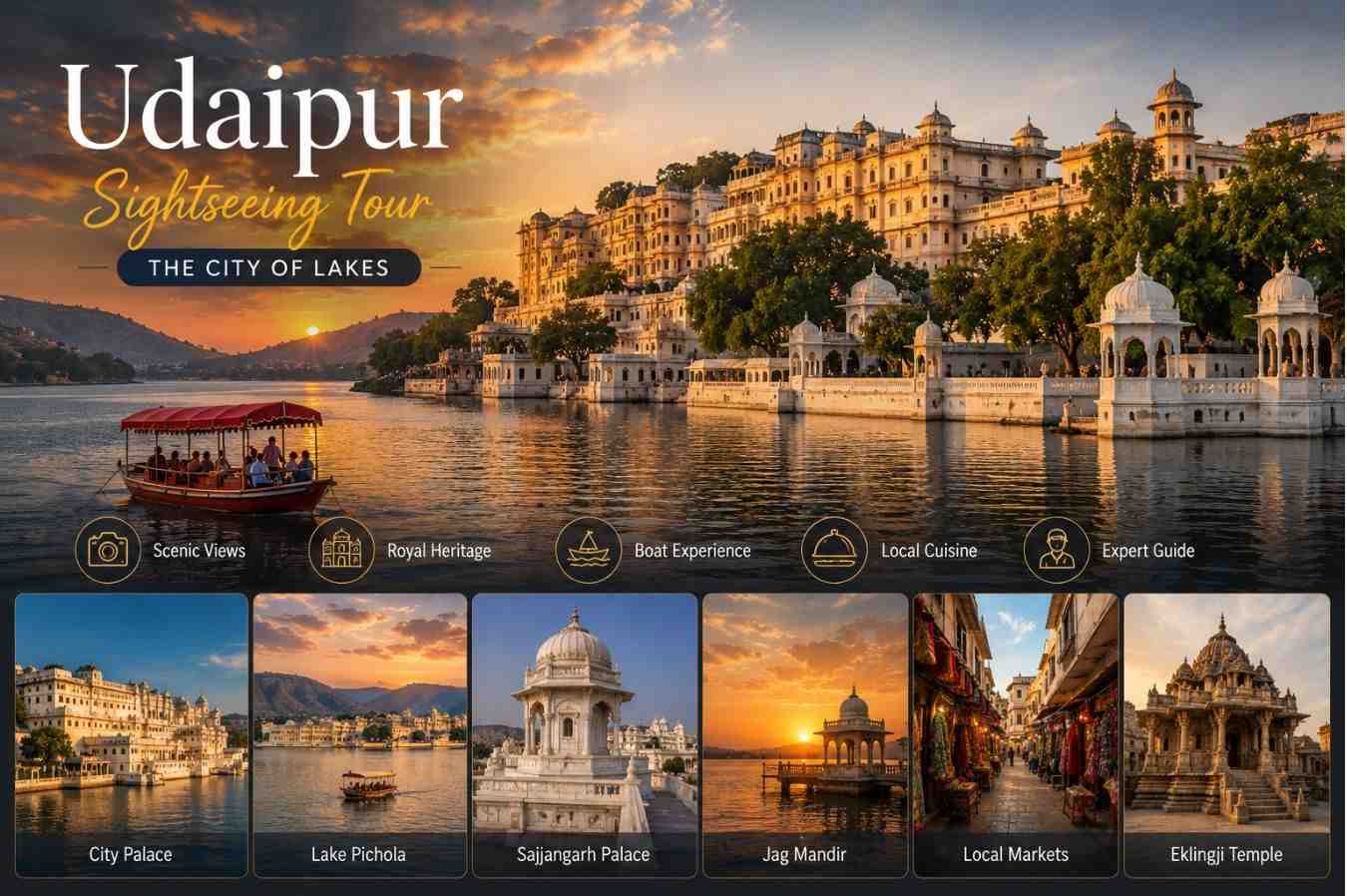 Udaipur Sightseeing Tour