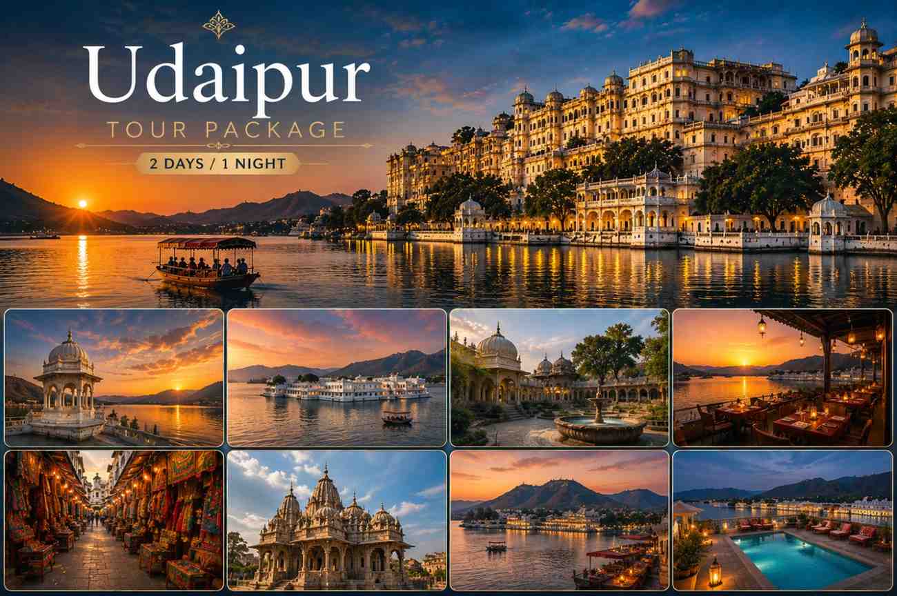 Udaipur Tour Package For 2 Days