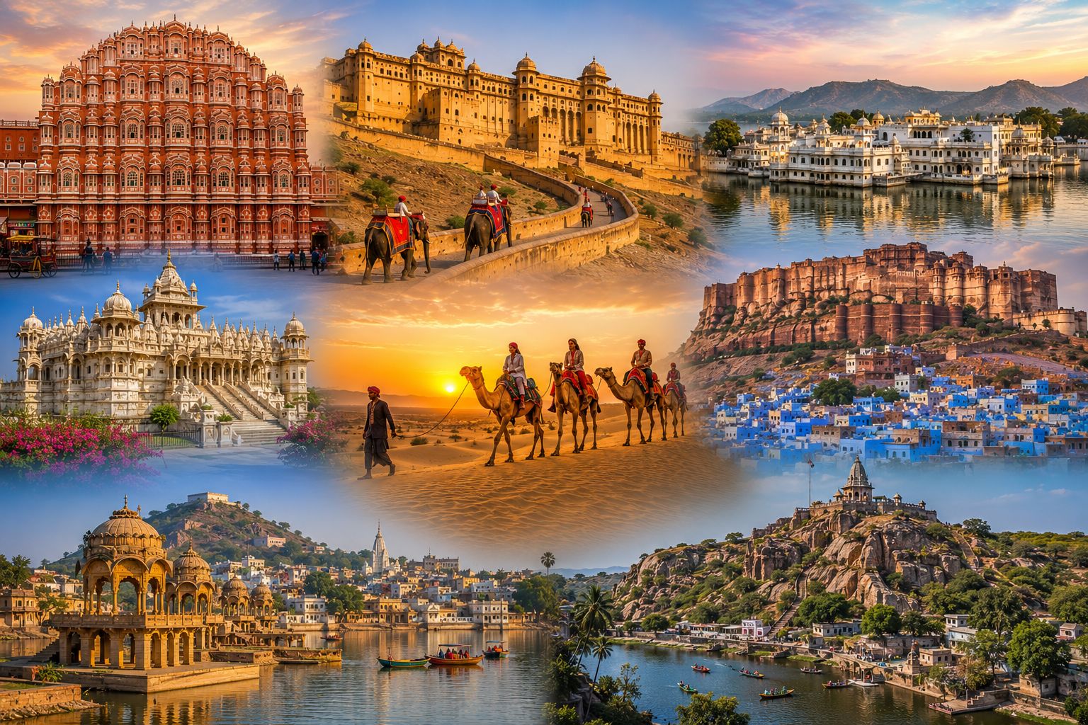 Rajasthan Tour Package from Jaipur 8 Nights 9 Days Tour